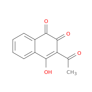1,4-Naphthalenedione,2-acetyl-3-hydroxy-
