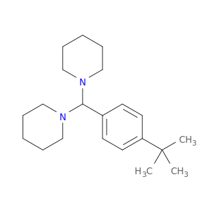 Piperidine, 1,1'-[[4-(1,1-dimethylethyl)phenyl]methylene]bis-