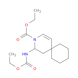 ETHYL 2-(ETHOXYCARBONYLAMINO)-3-AZASPIRO[5.5]UNDEC-4-ENE-3-CARBOXYLATE