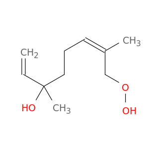 1,6-Octadien-3-ol, 8-hydroperoxy-3,7-dimethyl-, (6Z)-
