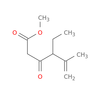 5-Hexenoic acid, 4-ethyl-5-methyl-3-oxo-, methyl ester