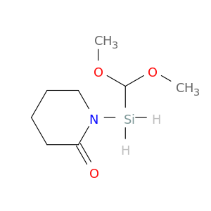 2-Piperidinone, 1-(dimethoxymethylsilyl)-