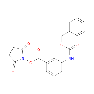 2,5-Dioxopyrrolidin-1-yl 3-(((benzyloxy)carbonyl)amino)benzoate