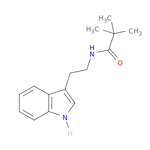 Propanamide, N-[2-(1H-indol-3-yl)ethyl]-2,2-dimethyl-