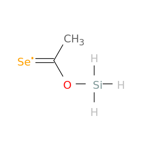 Ethaneselenoic acid, O-silyl ester