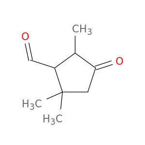 Cyclopentanecarboxaldehyde, 2,2,5-trimethyl-4-oxo-