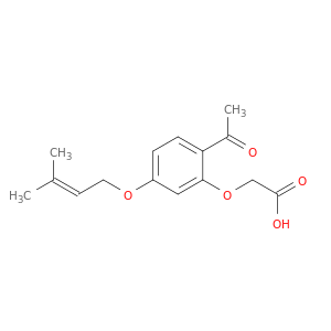 Acetic acid, [2-acetyl-5-[(3-methyl-2-butenyl)oxy]phenoxy]-