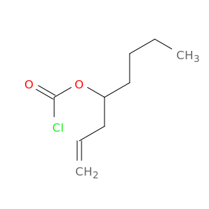Carbonochloridic acid, 1-(2-propenyl)pentyl ester