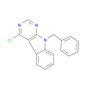 9H-Pyrimido[4,5-b]indole, 4-chloro-9-(phenylmethyl)-