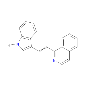 Isoquinoline,1-[2-(1H-indol-3-yl)ethenyl]-