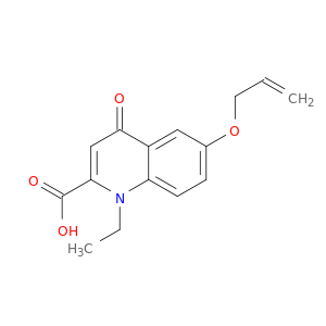 2-Quinolinecarboxylicacid, 1-ethyl-1,4-dihydro-4-oxo-6-(2-propen-1-yloxy)-
