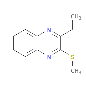 Quinoxaline, 2-ethyl-3-(methylthio)- (9CI)