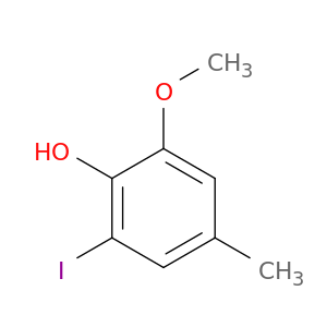 Phenol, 2-iodo-6-methoxy-4-methyl-