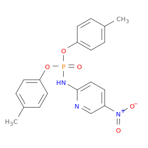 bis(4-methylphenyl)(5-nitropyridin-2-yl)phosphoramidate