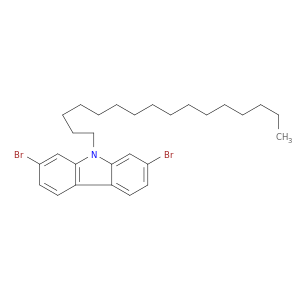 9H-Carbazole, 2,7-dibromo-9-hexadecyl-