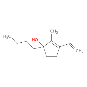 2-Cyclopenten-1-ol, 1-butyl-3-ethenyl-2-methyl-