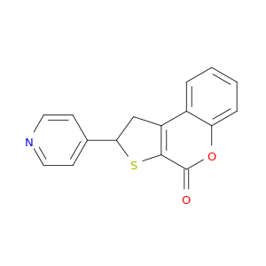 2-(4-Pyridinyl)-1,2-dihydro-4H-thieno[2,3-c]chromen-4-one