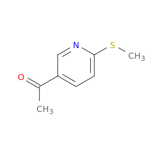 Ethanone, 1-[6-(methylthio)-3-pyridinyl]-