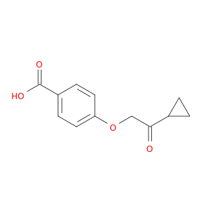 4-(2-Cyclopropyl-2-oxoethoxy)benzoic Acid