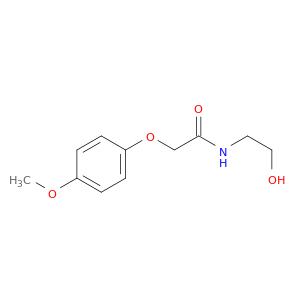 Acetamide, N-(2-hydroxyethyl)-2-(4-methoxyphenoxy)-