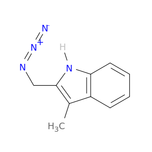 1H-Indole, 2-(azidomethyl)-3-methyl-