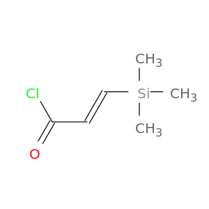 2-Propenoyl chloride, 3-(trimethylsilyl)-, (E)-