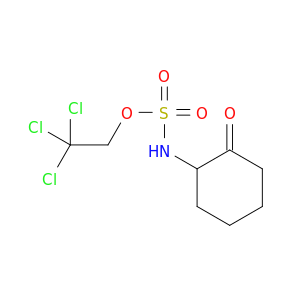 Sulfamic acid, N-(2-oxocyclohexyl)-, 2,2,2-trichloroethyl ester