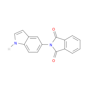 1H-Isoindole-1,3(2H)-dione, 2-(1H-indol-5-yl)-