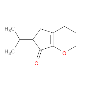 Cyclopenta[b]pyran-7(2H)-one, 3,4,5,6-tetrahydro-6-(1-methylethyl)-