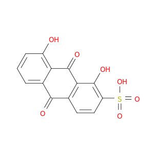 2-Anthracenesulfonic acid, 9,10-dihydro-1,8-dihydroxy-9,10-dioxo-