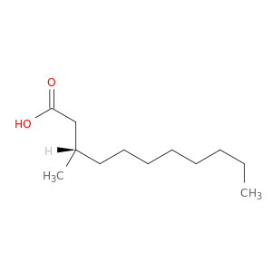 Undecanoic acid, 3-methyl-, (S)-