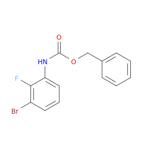 Benzyl N-(3-bromo-2-fluorophenyl)carbamate