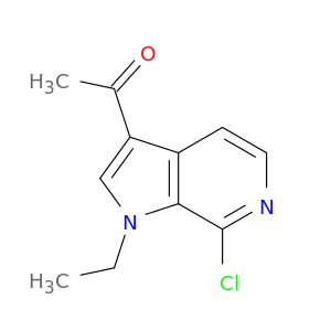 1-(7-Chloro-1-ethyl-1H-pyrrolo[2,3-c]pyridin-3-yl)ethanone