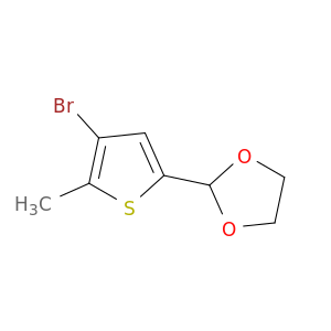 2-(4-溴-5-甲基-2-噻吩基)-1,3-二氧杂环戊烷