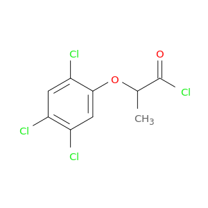 Propanoyl chloride, 2-(2,4,5-trichlorophenoxy)-