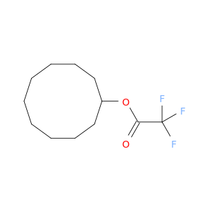 Acetic acid, trifluoro-, cyclodecyl ester