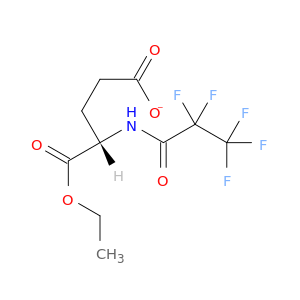 Glutamic acid, N-(2,2,3,3,3-pentafluoro-1-oxopropyl)-, 1-ethyl ester