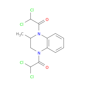 Quinoxaline, 1,4-bis(dichloroacetyl)-1,2,3,4-tetrahydro-2-methyl-