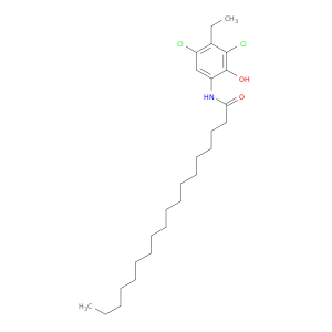 Octadecanamide, N-(3,5-dichloro-4-ethyl-2-hydroxyphenyl)-