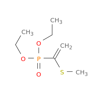 Phosphonic acid, [1-(methylthio)ethenyl]-, diethyl ester