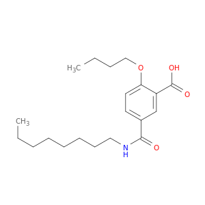 Benzoic acid, 2-butoxy-5-[(octylamino)carbonyl]-