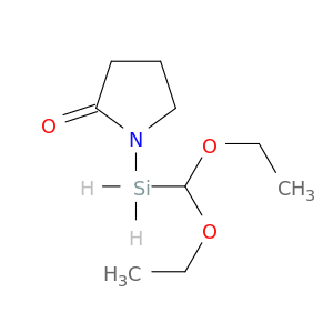 2-Pyrrolidinone, 1-(diethoxymethylsilyl)-