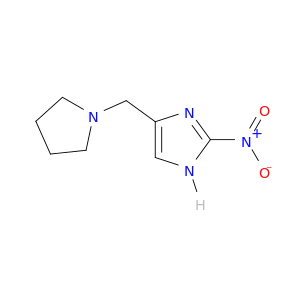 1H-Imidazole, 2-nitro-4-(1-pyrrolidinylmethyl)-