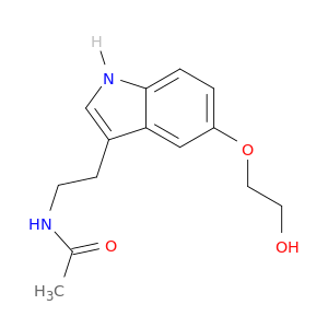 Acetamide, N-[2-[5-(2-hydroxyethoxy)-1H-indol-3-yl]ethyl]-