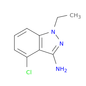 4-氯-1-乙基-1H-吲唑-3-胺