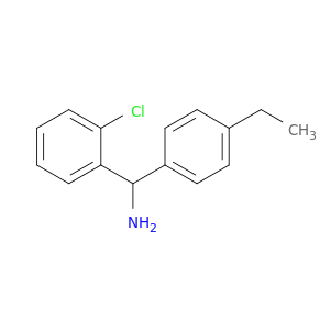 (2-Chlorophenyl)(4-ethylphenyl)methanamine