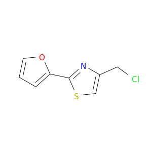4-(氯甲基)-2-呋喃-2-基-1,3-噻唑