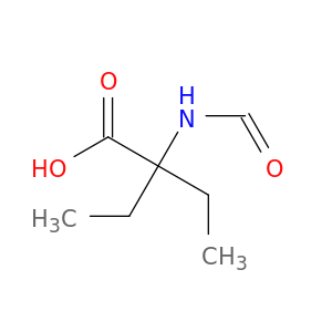 Butanoic acid, 2-ethyl-2-(formylamino)-