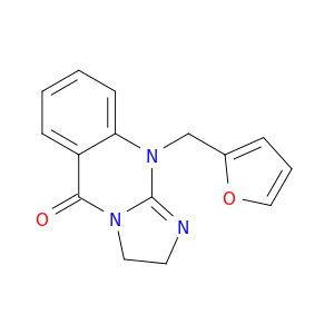 Imidazo[2,1-b]quinazolin-5(3H)-one, 10-(2-furanylmethyl)-2,10-dihydro-