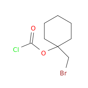 Carbonochloridic acid, 1-(bromomethyl)cyclohexyl ester